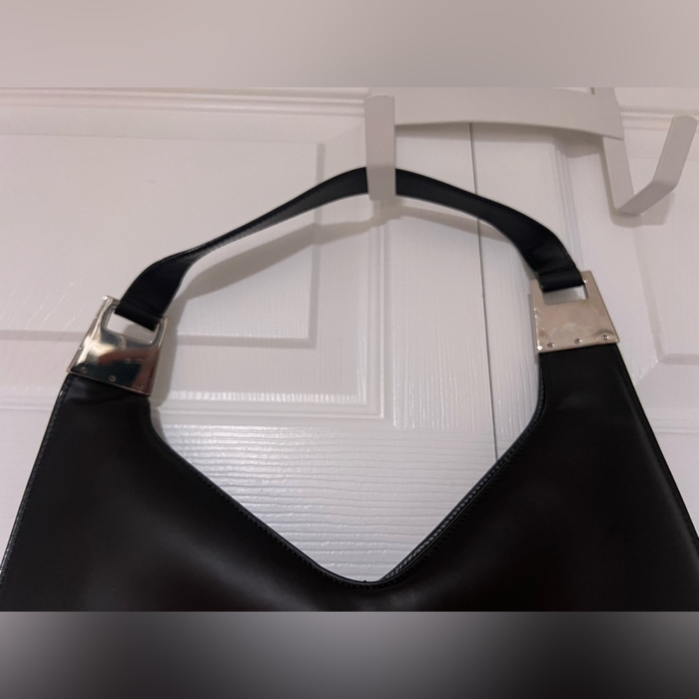 Gucci Brown Hobo Bag With Silver Toned Hardware - Picture 2 of 6